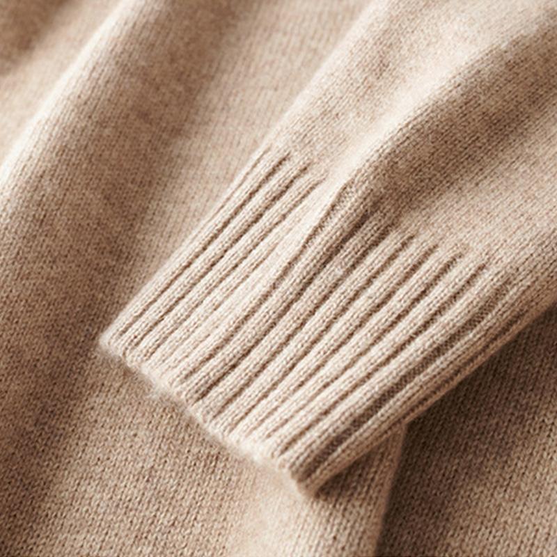 Sweter Męski Z Półzamkiem | Ciepły